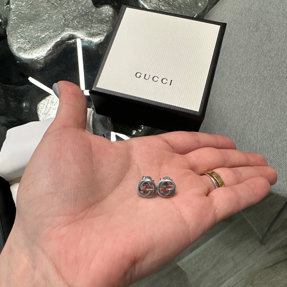 Gucci500 Silver Earrings